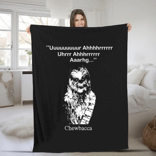 Chewbacca T - Fleece Blankets - Star Wars fan