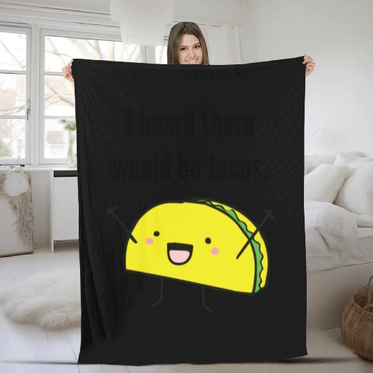 tacos Fleece Blankets
