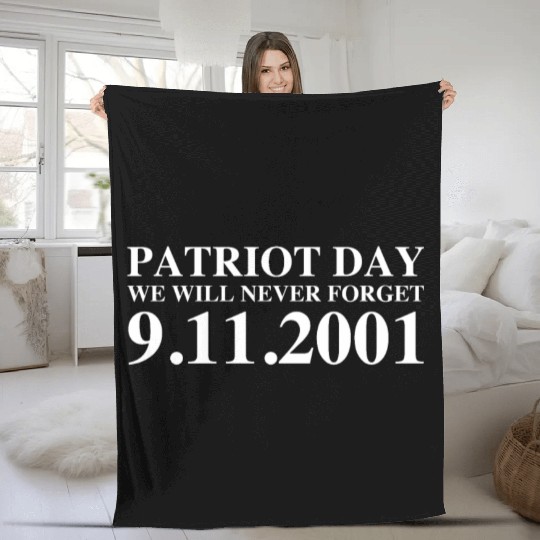 Patriot Day 9/11 Fleece Blankets