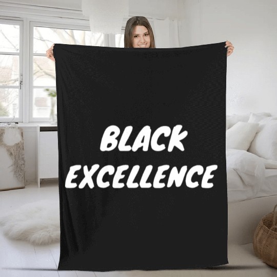 black excellence hipster grandma Fleece Blankets
