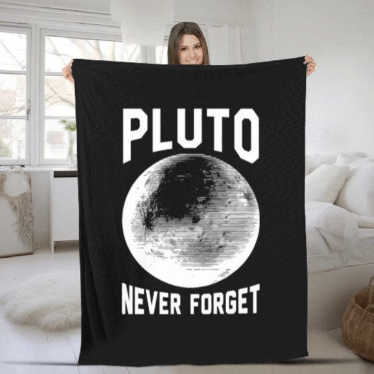 Pluto - pluto never forget Fleece Blankets
