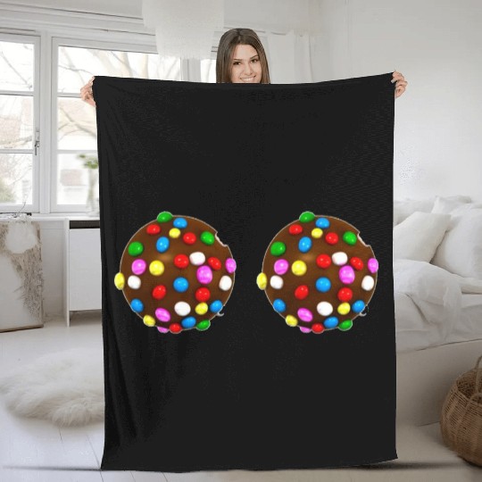 candy crush Fleece Blankets