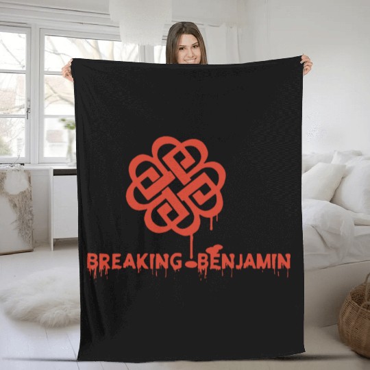 breaking benjamin band women and men lover tour ta Fleece Blankets