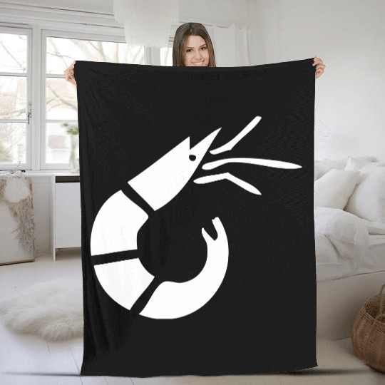 Shrimp Fleece Blankets