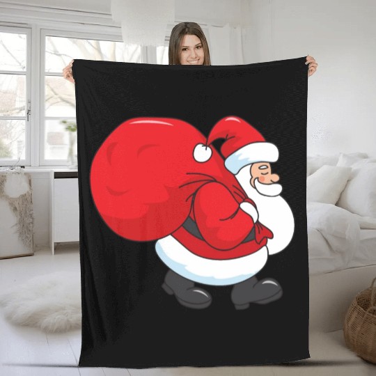 Santa Claus Fleece Blankets