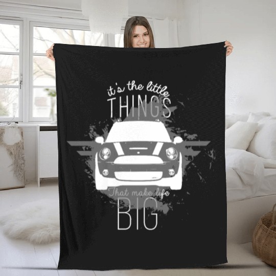 MINI COOPER Fleece Blankets