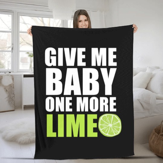 Lime Fleece Blankets