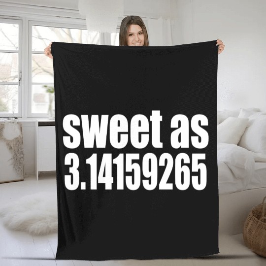 Pi Mathematics Teacher Fleece Blankets