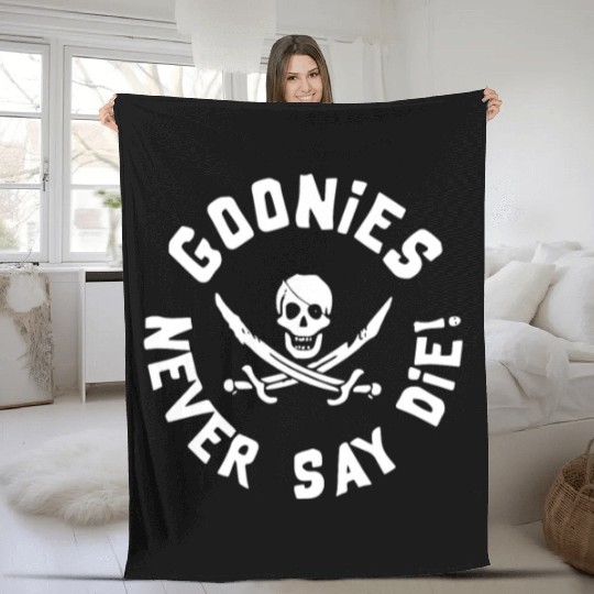 Goonies Never Say Die Fleece Blankets