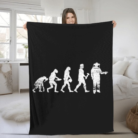 Beekeeper Evolution Fleece Blankets
