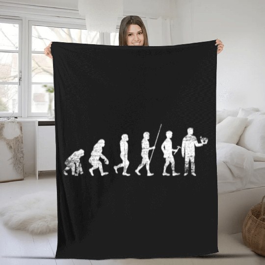 Pharmacist Evolution Fleece Blankets