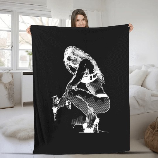 sexy worker girl bohrmaschine frau 2reborn Fleece Blankets