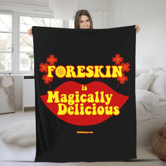 "Magically Delicious" by Trish Causey Fleece Blankets