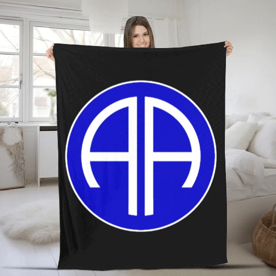 Us army 82nd airborne Fleece Blankets