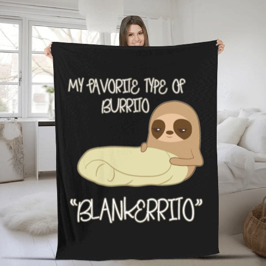 Sloth Animal Fleece Blankets