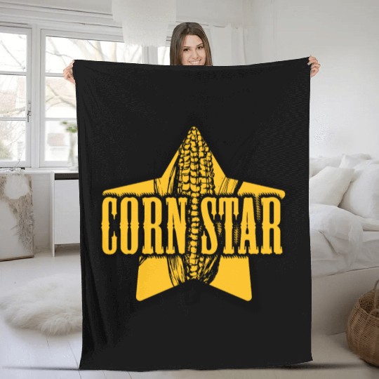 CORN STAR Farmer Fleece Blankets