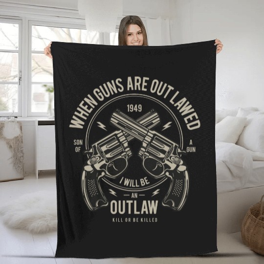 Outlaw Fleece Blankets