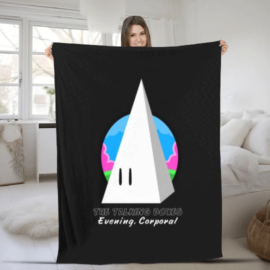 The Talking Boxes: Evening Corporal Fleece Blankets