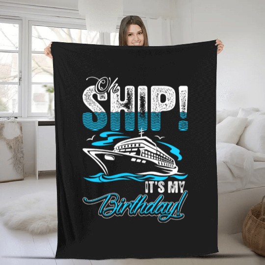 Its My Birthday Fleece Blankets