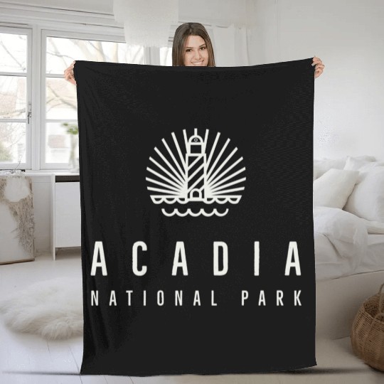 Acadia National Park Fleece Blankets