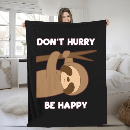 Sloth Fleece Blankets