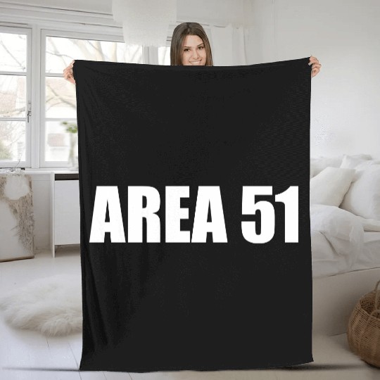 area 51 Fleece Blankets
