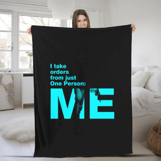 Han Solo: I take orders from just One Person: Me Fleece Blankets