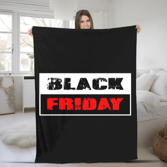 Black Friday Fleece Blankets