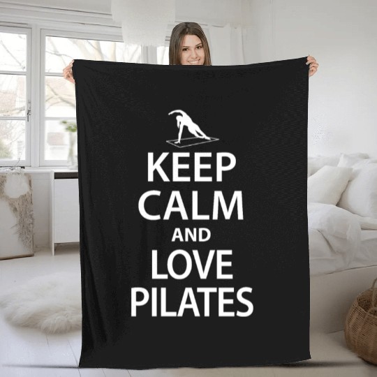 Pilates Fleece Blankets