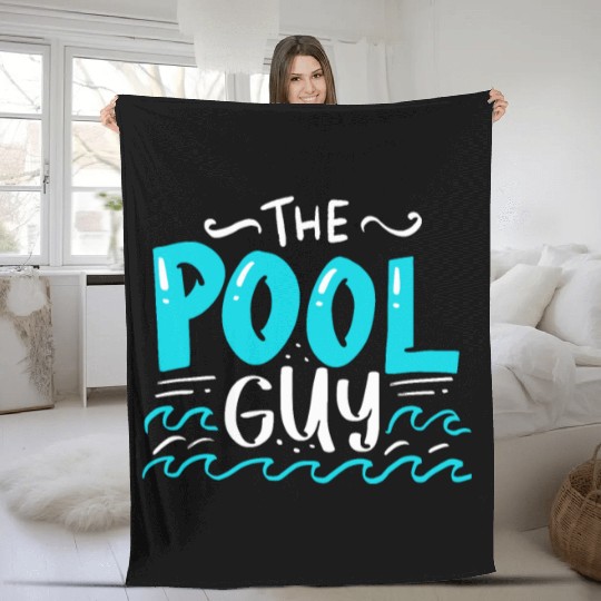 Swimming Swim Gift Fleece Blankets