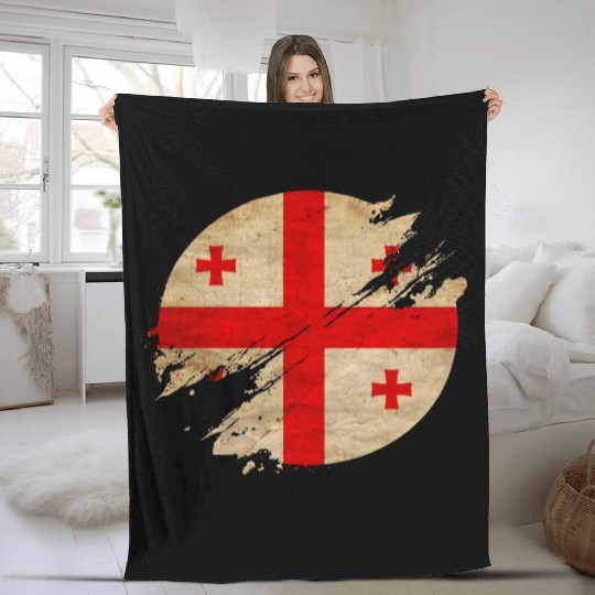 Georgen Circle Fleece Blankets