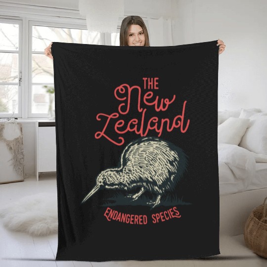 Kiwi New Zealand Fleece Blankets