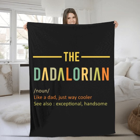 THE DADALORIAN Fleece Blankets