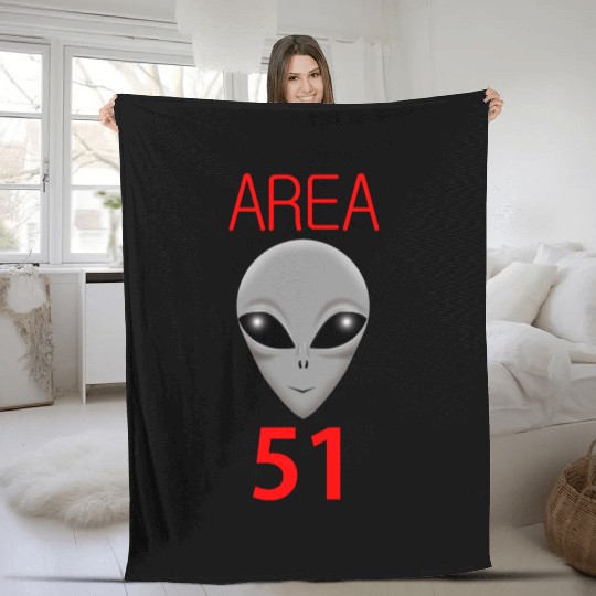 AREA 51 Fleece Blankets