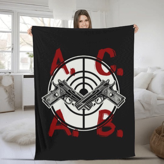 ACAB a.c.a.b. Soccer Fleece Blankets