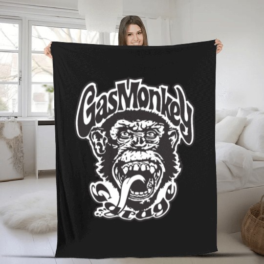 gas monkey Fleece Blankets
