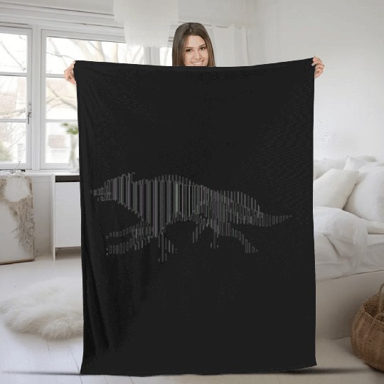 Wolf Fleece Blankets