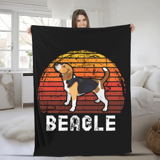 Beagle Fleece Blankets