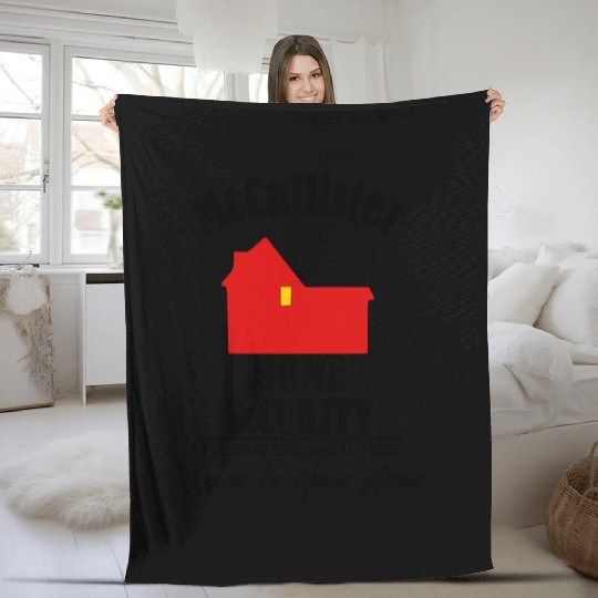 McCallister Home Security - Home Alone Gift Fleece Blankets