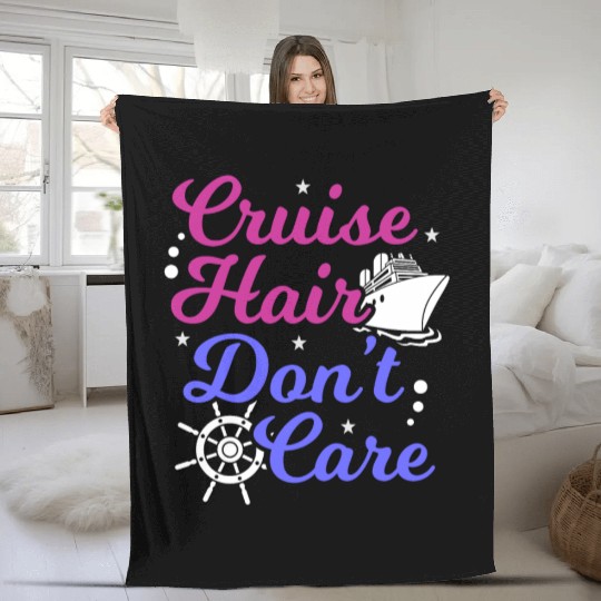 Cruise Ship Fleece Blankets