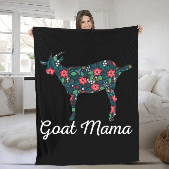 Goat Mama Fleece Blankets