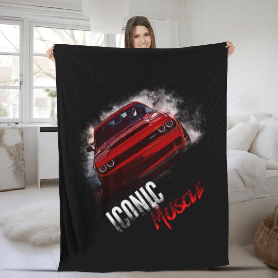 Iconic Muscle Fleece Blankets