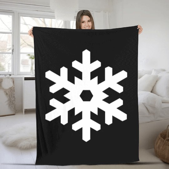 Snowflake Fleece Blankets