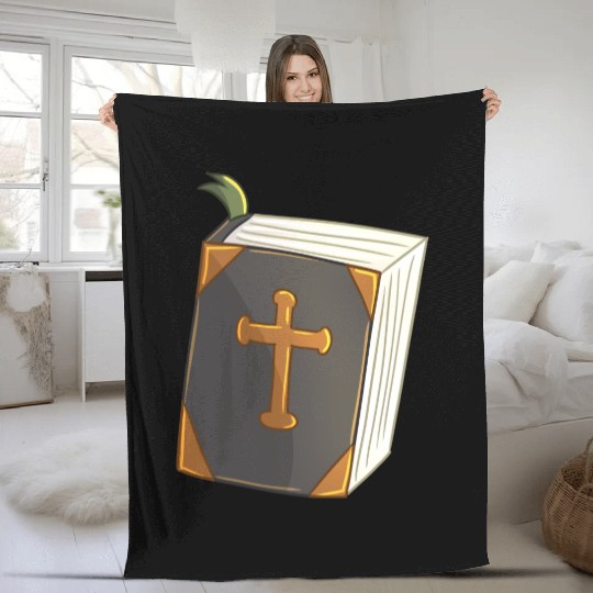 Robin Hood Holy Book Fleece Blankets