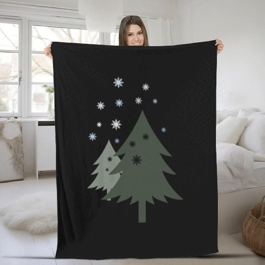 winter wonderland Fleece Blankets
