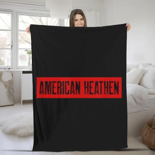American Heathen Fleece Blankets