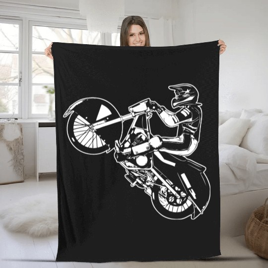 Ice Speedway - Speedway on Ice Fleece Blankets