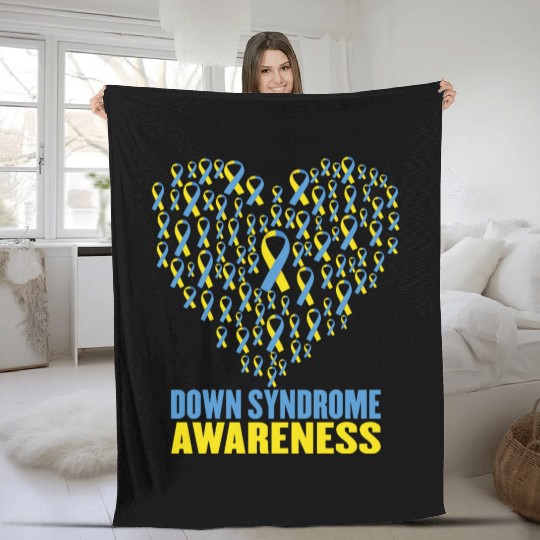 Down Syndrome Awareness Fleece Blankets