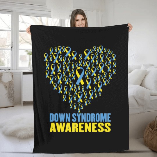 Down Syndrome Awareness Fleece Blankets