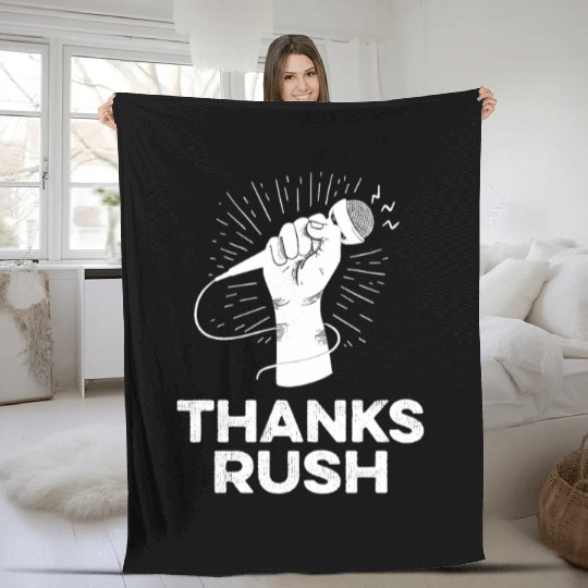 Forever a Ditto Head thanks rush- Rush Tribute Fleece Blankets
